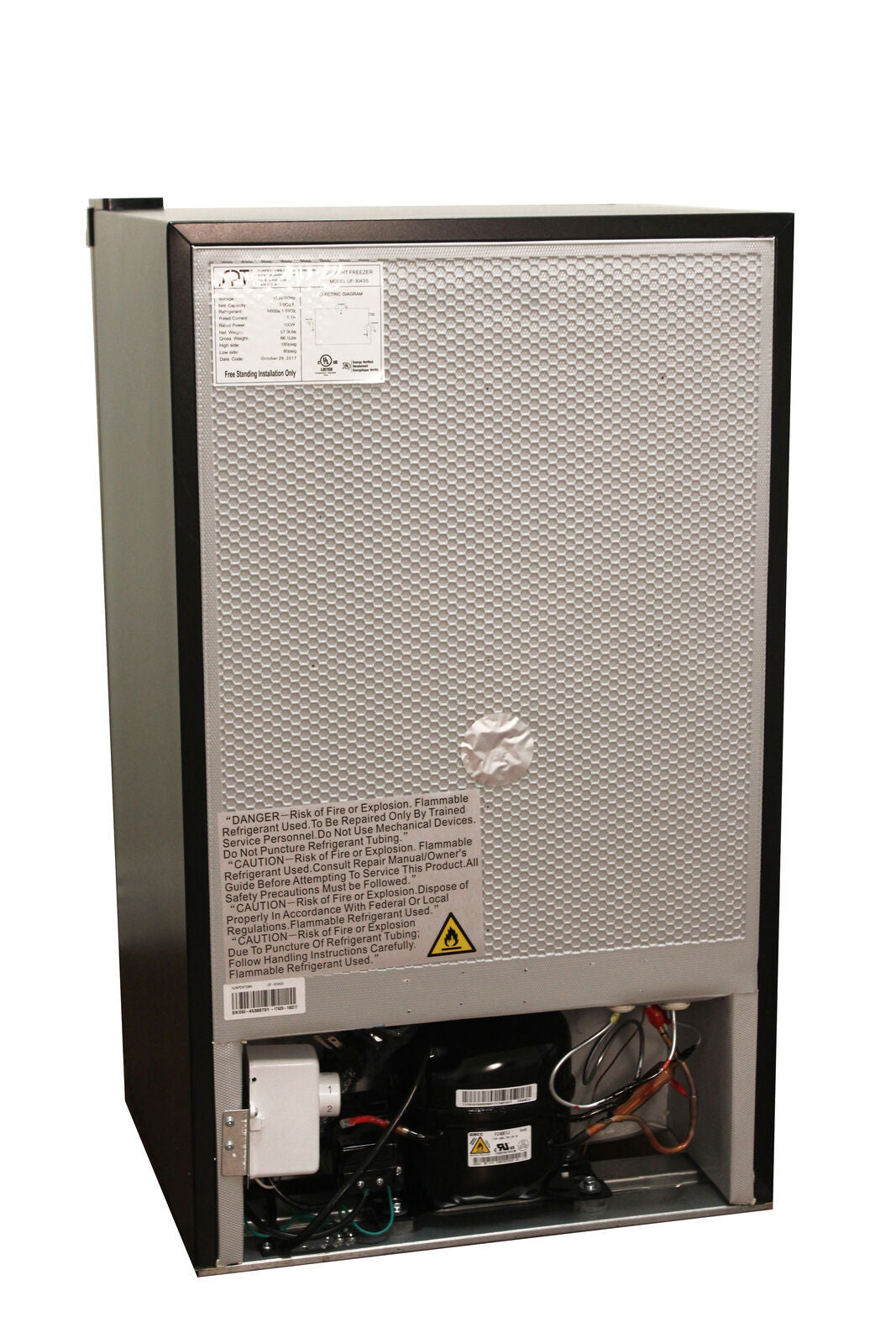 Sunpentown UF-304SS 3.0 cu.ft. Upright Freezer with Lock & Energy Star – Stainless Steel